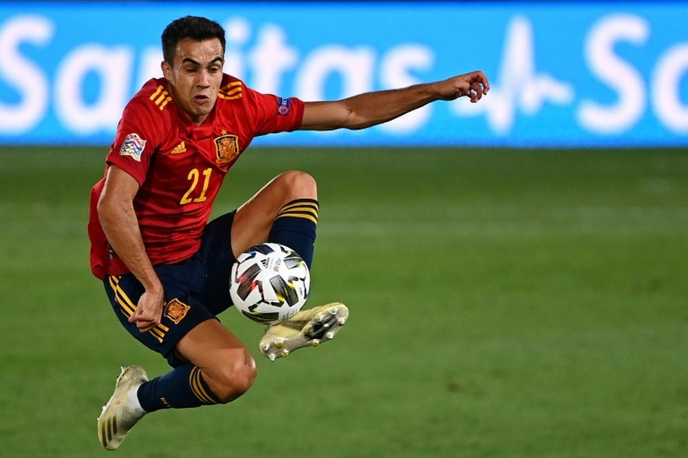 Luis Enrique ha llamado a Sergio Reguilón. AFP