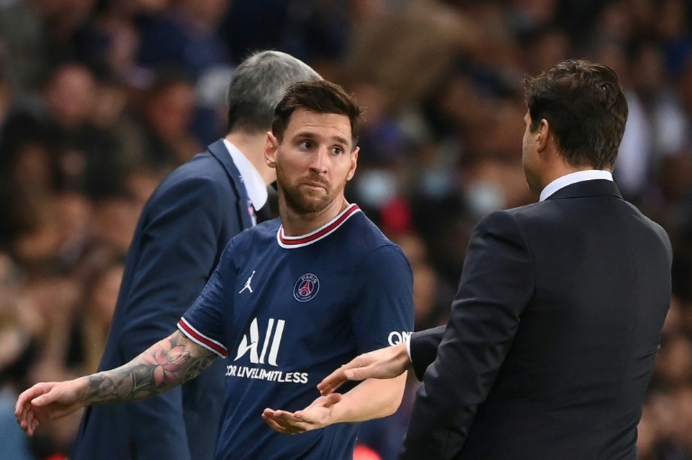 Pochettino torna sulla sostituzione di Messi. AFP