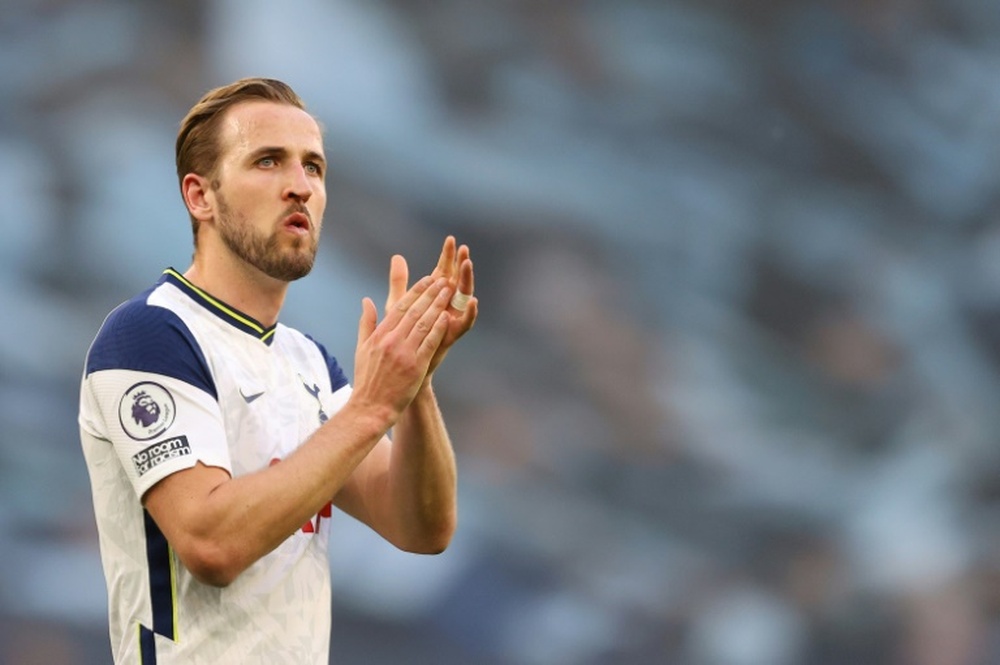 Harry Kane não sairá do Tottenham. AFP