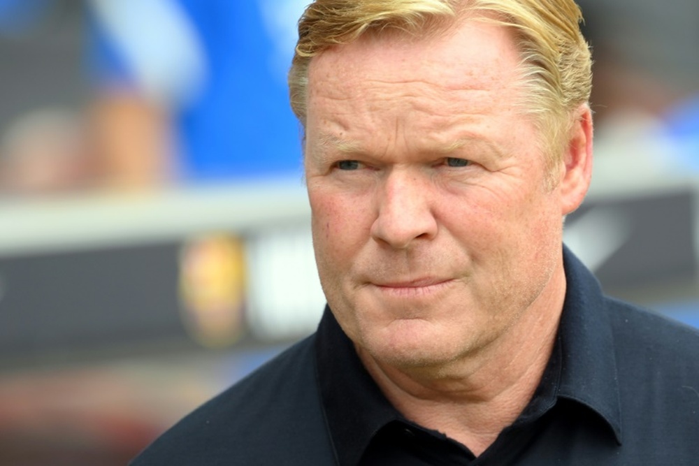 Koeman spoke on an 'Esport3' programme. AFP