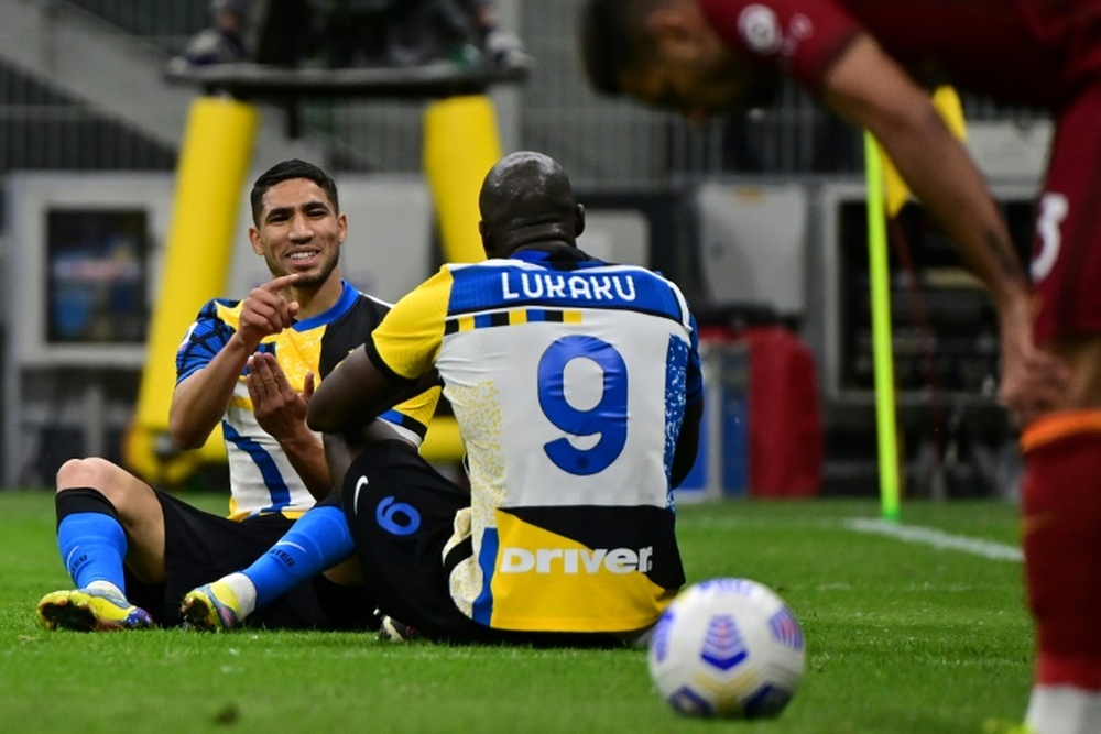 Lukaku left Inter for Chelsea on summer. AFP