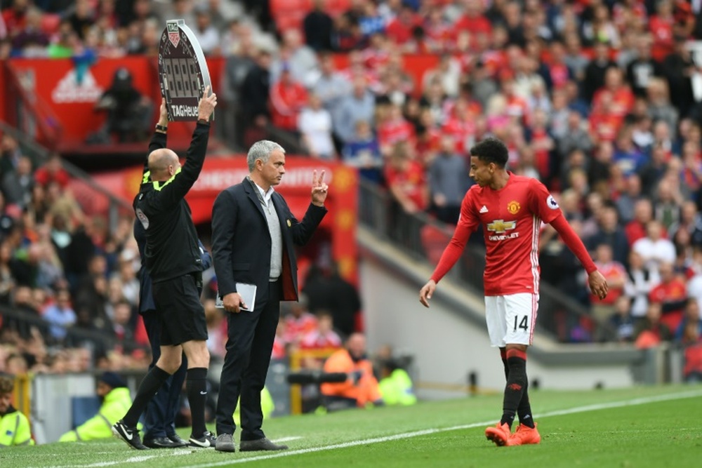 Jesse Lingard est revenu sur le passage de Mourinho à Manchester. AFP