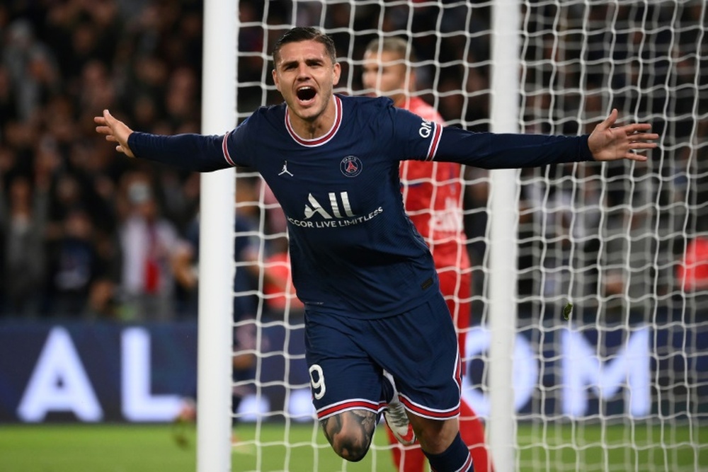 Juventus are still interested in signing Mauro Icardi. AFP