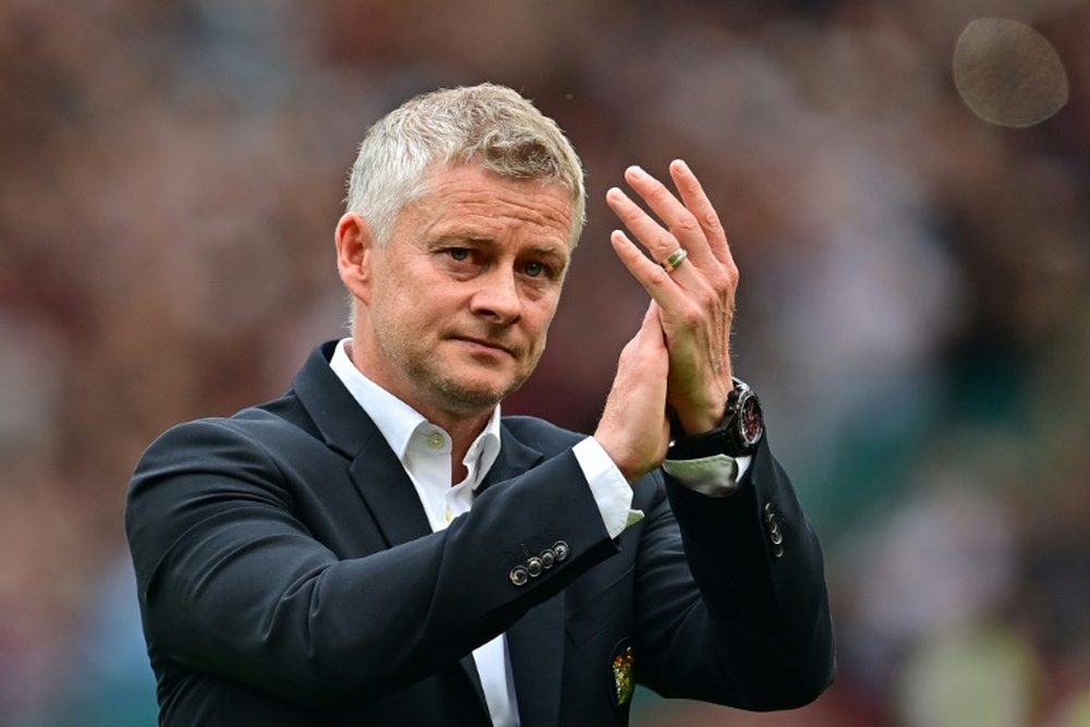 Manchester United boss Ole Gunnar Solskjaer is under pressure. AFP