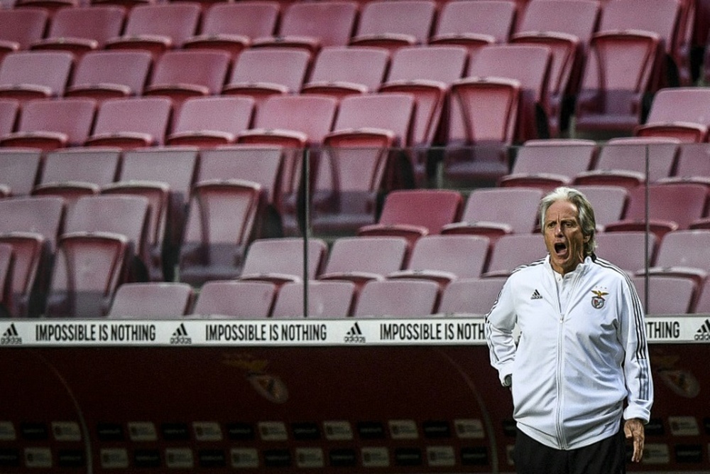 Jorge Jesus highlighted his team's chance against Barcelona. EFE