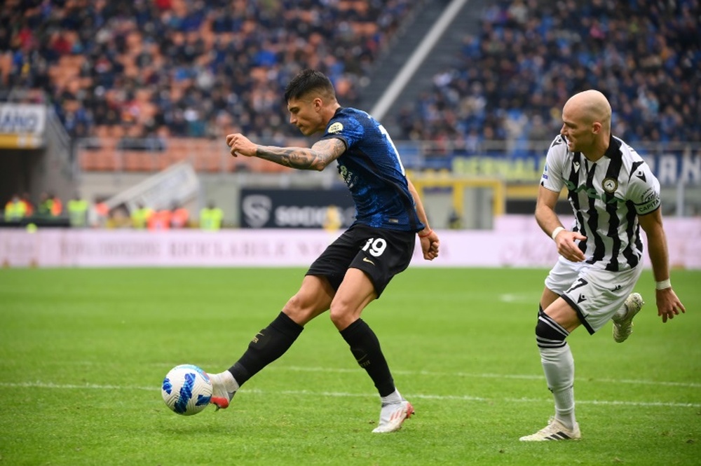 Correa mantiene l'Inter in corsa. AFP
