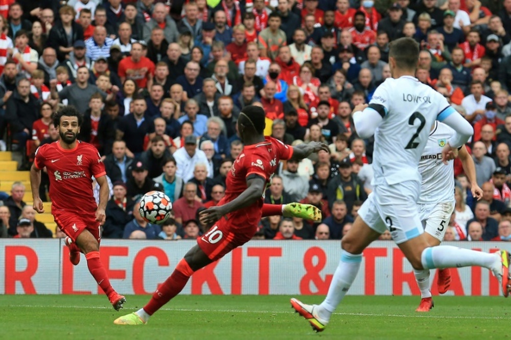 Sadio Mané, le cauchemar de Crystal Palace. AFP