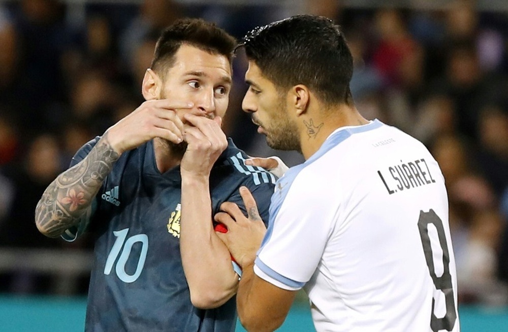 Suarez parla di Messi. AFP