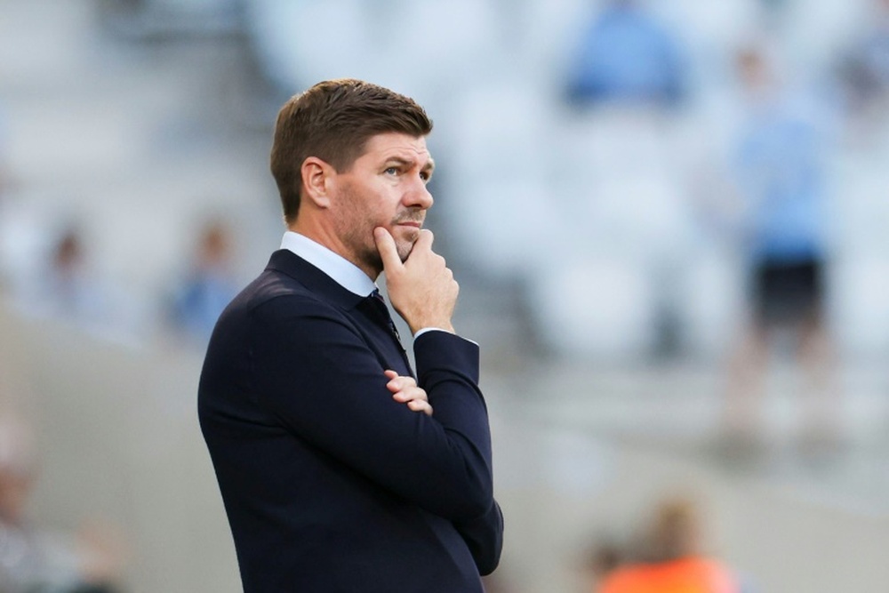 Rangers manager Steven Gerrard. AFP