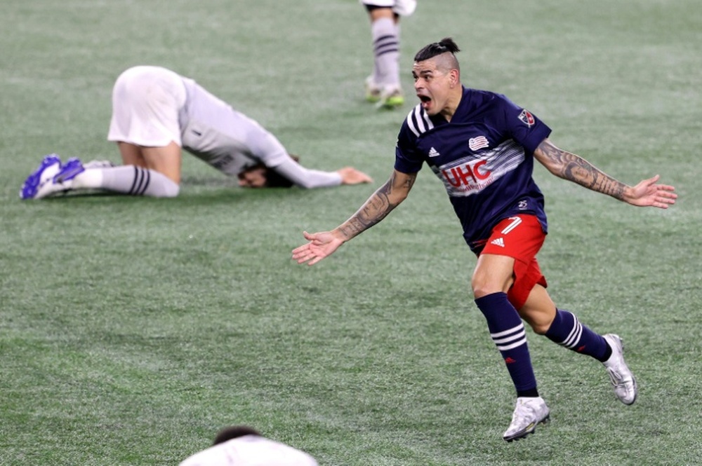 New England Revolution no cede terreno. AFP