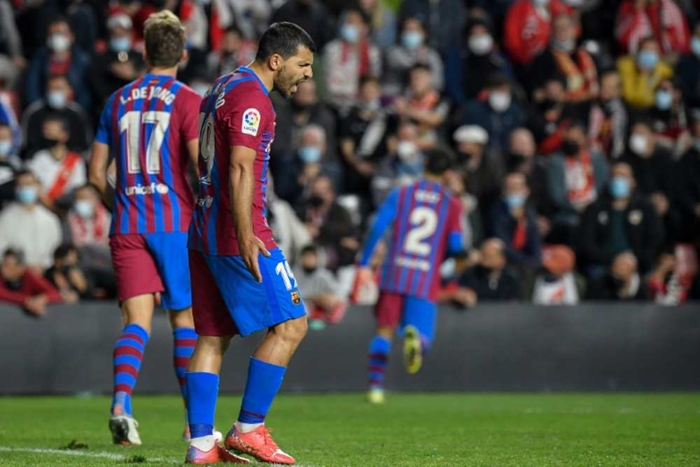 Il Barça cercherà il sostituto di Agüero nel mercato invernale. AFP