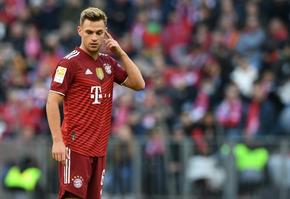 Joshua Kimmich, cas contact, incertain pour le derby de Bavière. afp