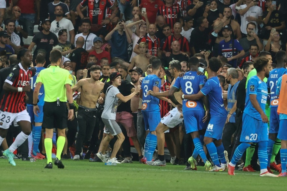 Actualité du jour sur le football français au 12 octobre 2021. AFP