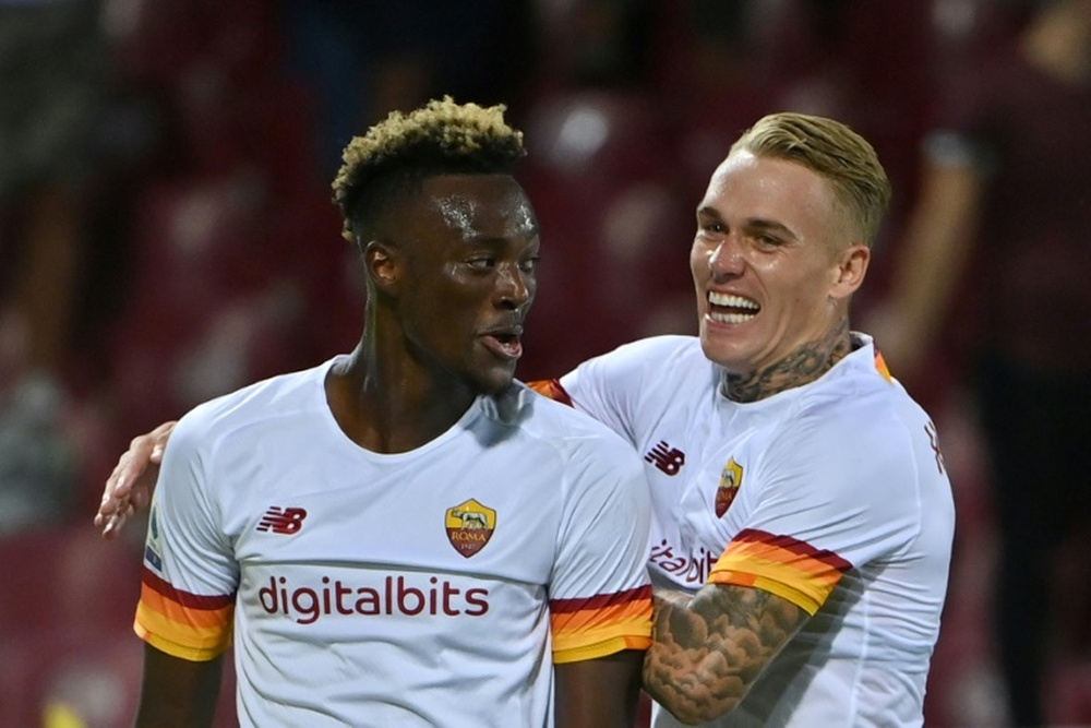 Tammy Abraham revient sur son transfert à la Roma. afp