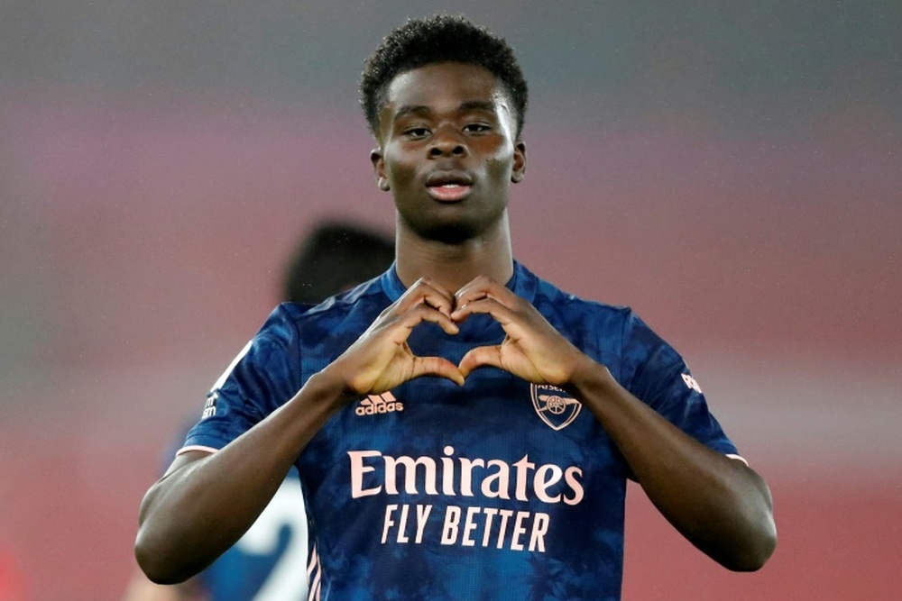 Pour Bukayo Saka, c'est 50 millions d'euros ! afp