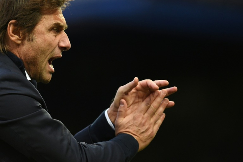 Antonio Conte, a por un nuevo triunfo en el Tottenham. AFP