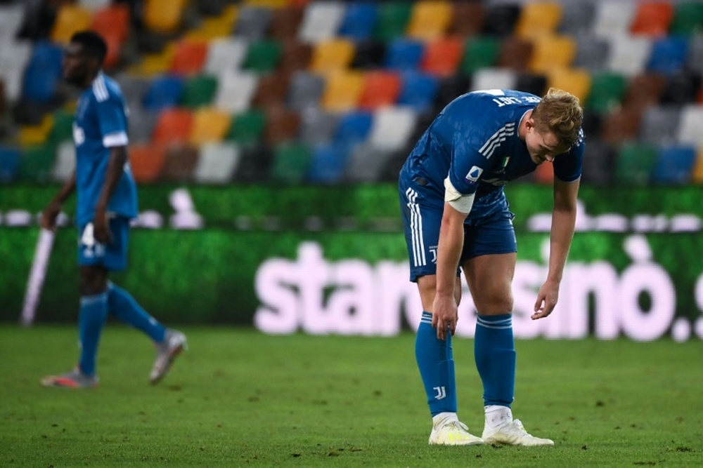Conte vuole portare de Ligt al Tottenham. AFP