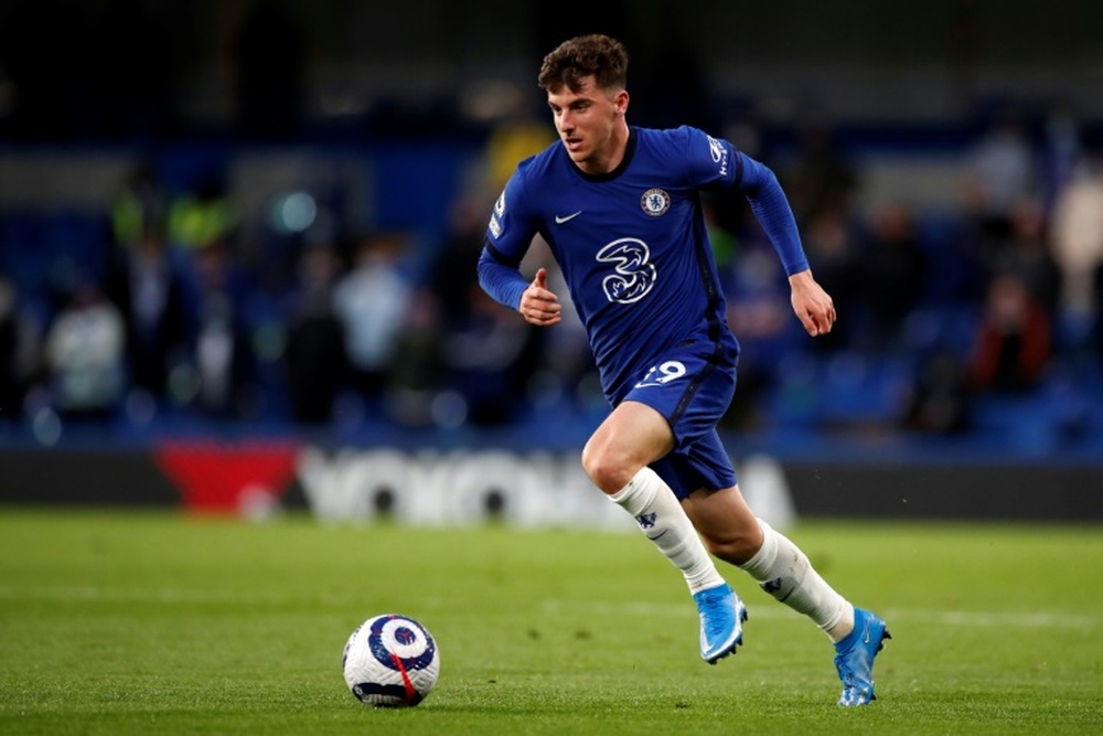 Chelsea midfielder Mason Mount. AFP