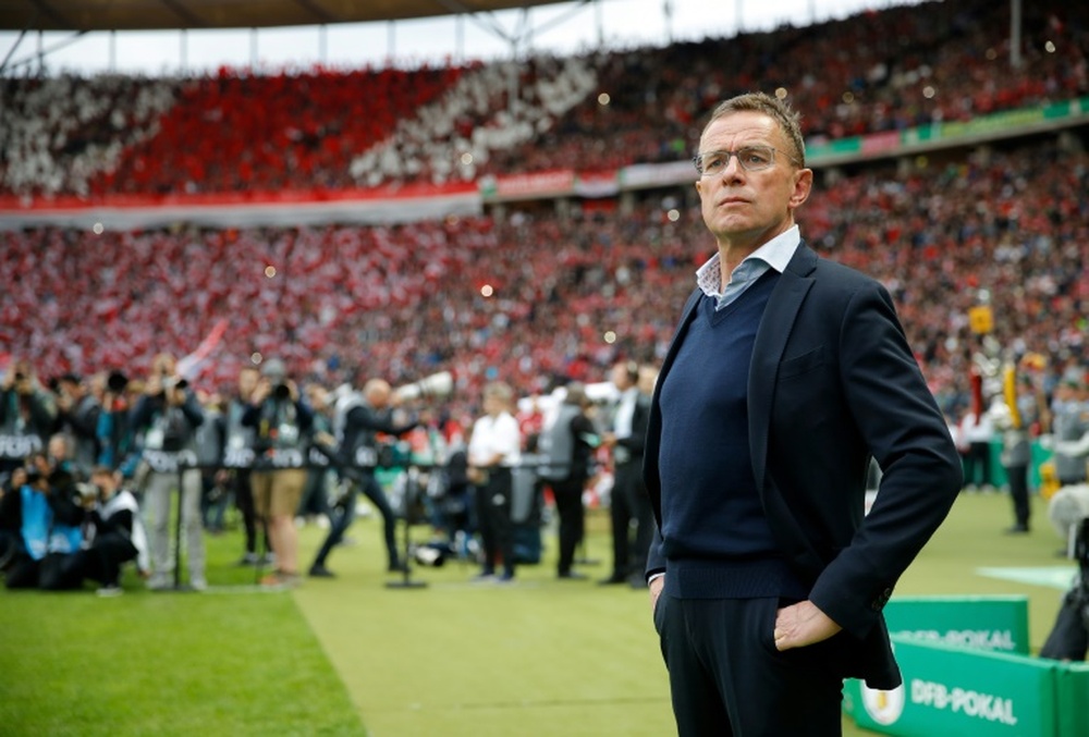 Rangnick sur Messi et Ronaldo en 2016. AFP