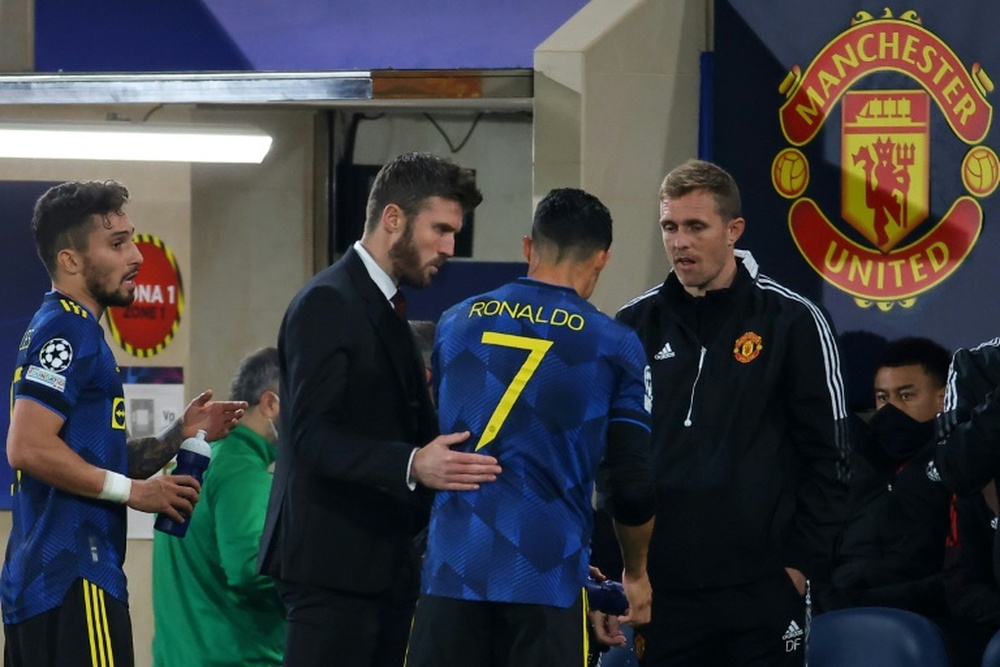 Carrick est fier de ses joueurs. AFP