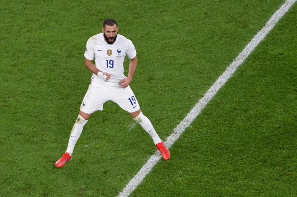 Benzema rêve de gagner le Ballon d'Or. afp