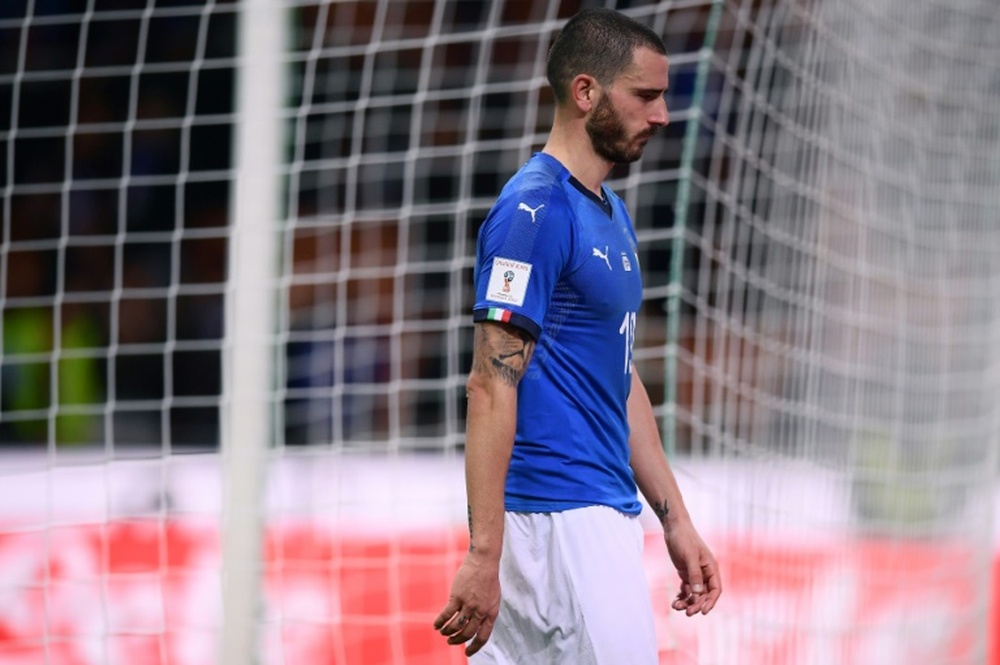 Bonucci left Italy with 10 men. EFE