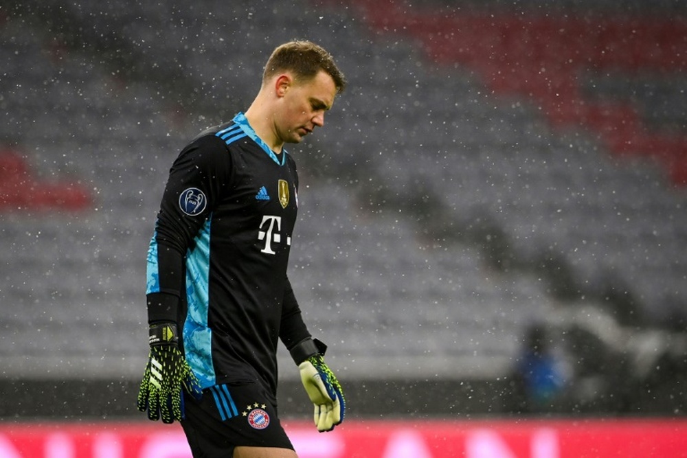 Neuer will miss the Romania game. AFP