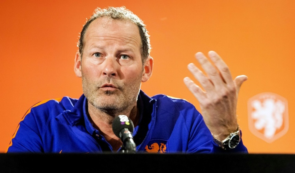 Danny Blind s'en prend à Ole Gunnar Solskjaer. afp