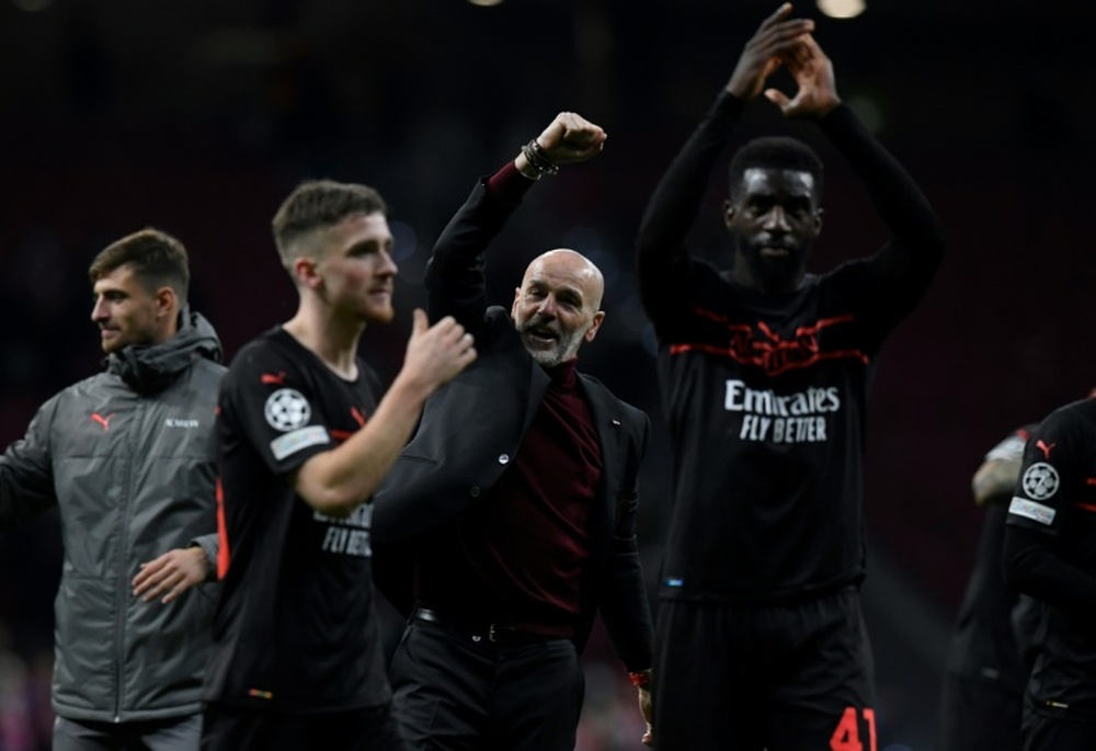 Pioli va prolonger l'aventure avec le Milan. AFP