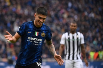 Le formazioni ufficiali di Venezia-Inter. AFP