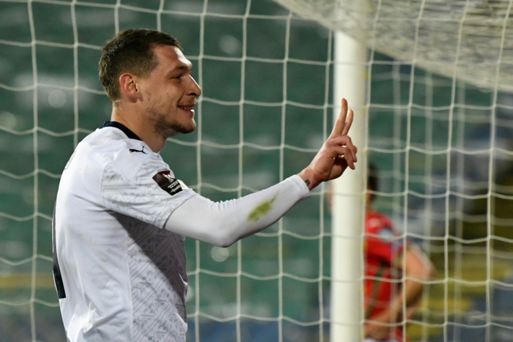 Le formazioni ufficiali di Napoli-Torino. AFP