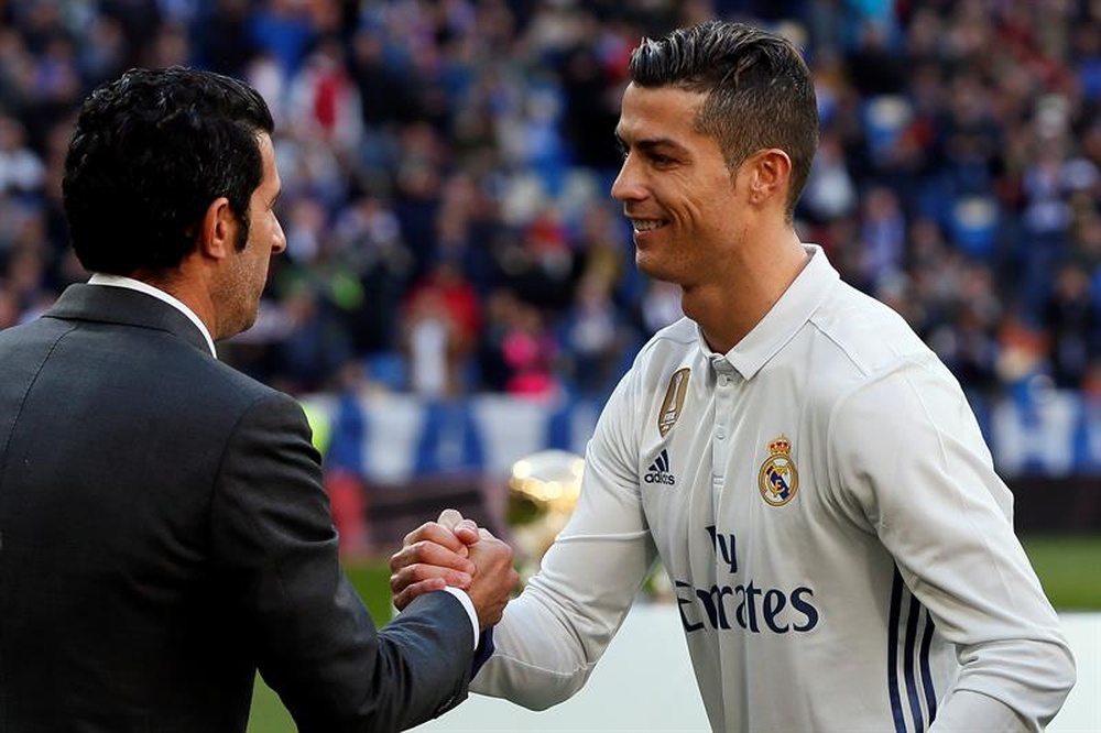 Pour Luis Figo, Cristiano Ronaldo est le meilleur. efe