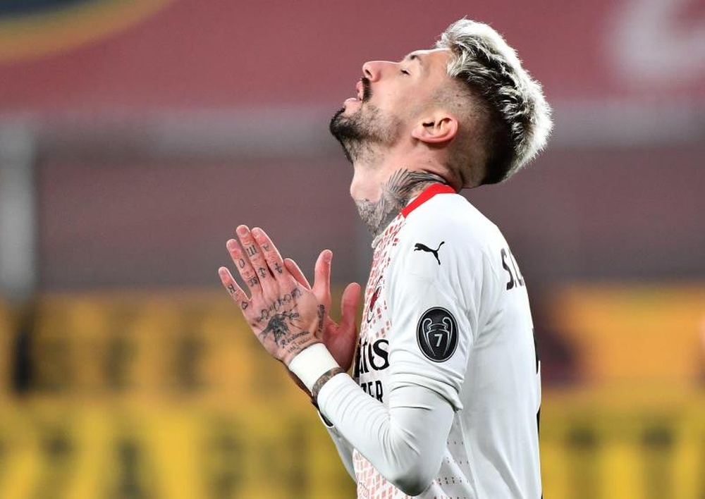 Samu Castillejo, futbolista del Milan, en una foto de archivo EFE