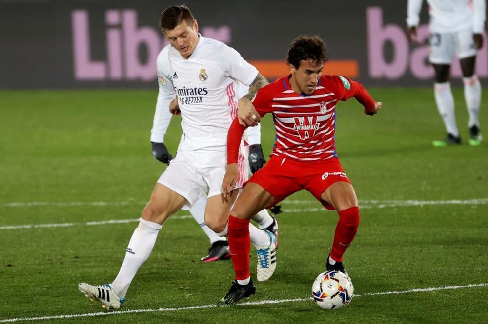 Compos probables : Grenade-Real Madrid. EFE