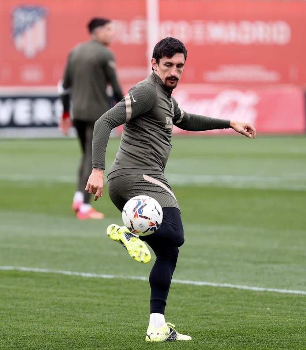 El defensa montenegrino del Atlético de Madrid Stefan Savic. EFE