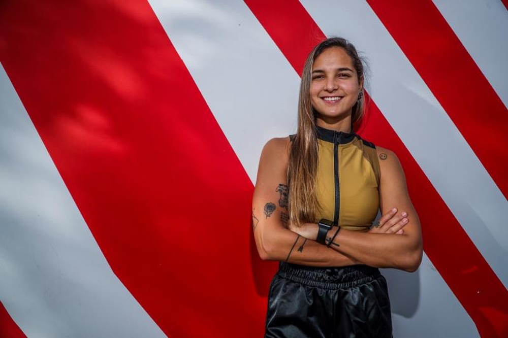 Deyna Castellanos rejoint le mouvement dénonçant les abus sexuels de son ex-sélectionneur. EFE