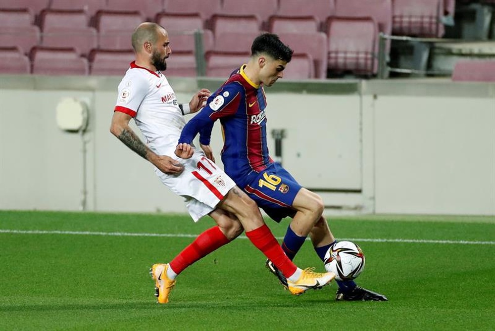 Prolongation imminente pour Pedri. EFE