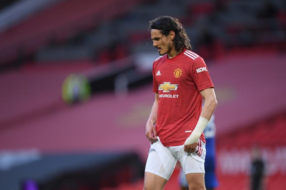 Cavani tem motivos de sobra para deixar o United. AFP