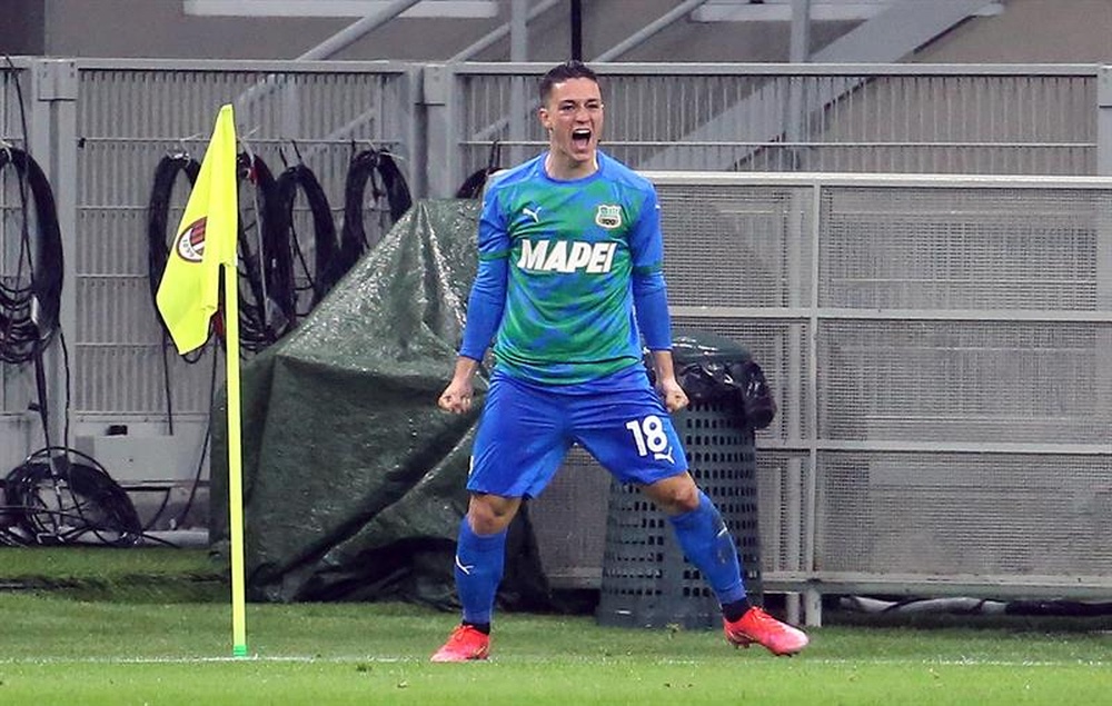 L'Inter è pronta a offrire qualche giocatore per Raspadori. EFE
