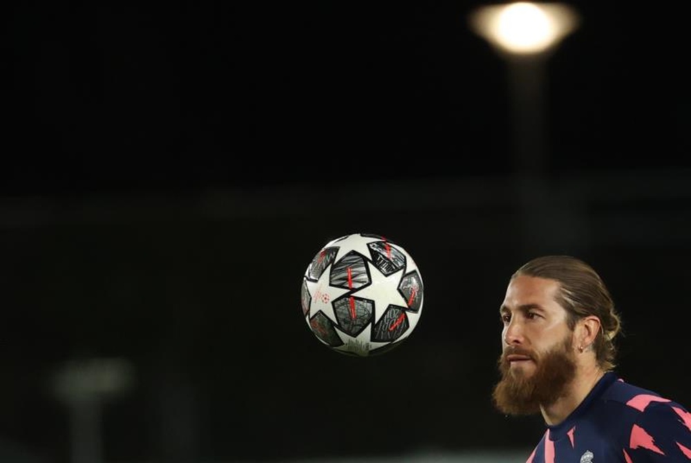 El defensa Sergio Ramos. EFE