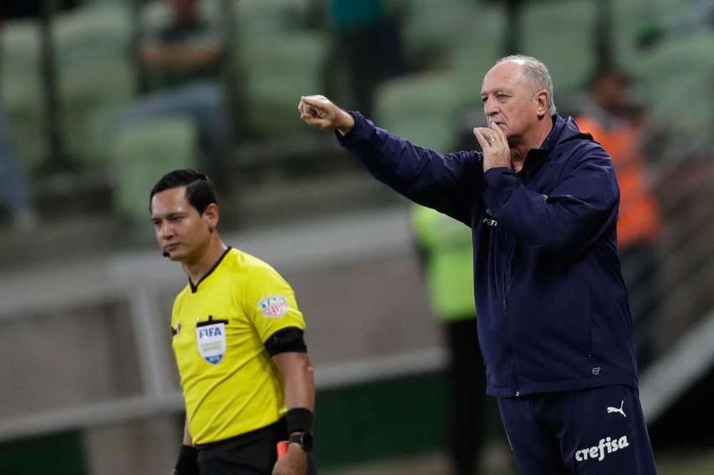 Felipe Scolari não é mais técnico do Grêmio. EFE/Fernando Bizerra Jr.