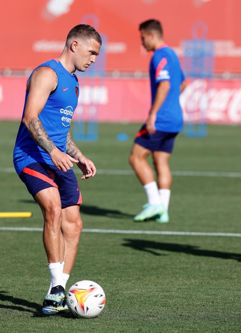 El defensa inglés del Atlético de Madrid Kieran Trippier. EFE