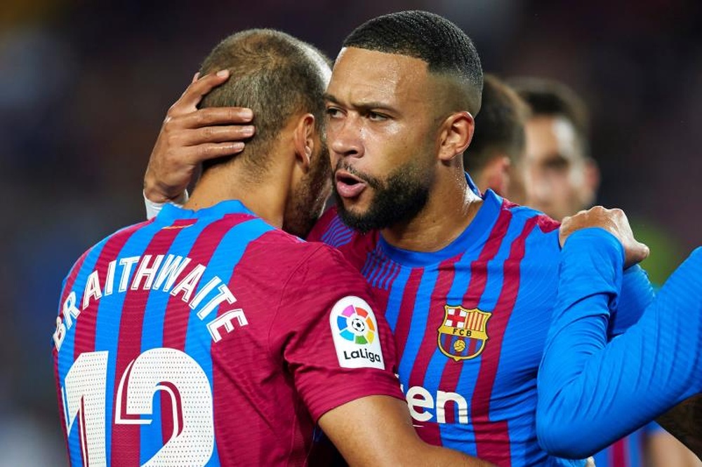Depay: o salva vidas do Barça.EFE