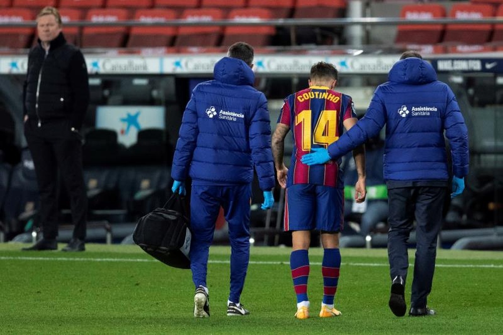 O Barça ainda deve 42 milhões de euros por Coutinho. AFP