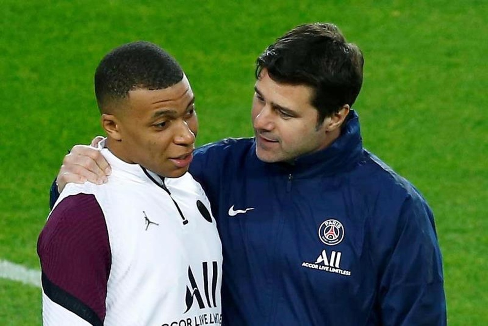 Pochettino in conferenza stampa. EFE