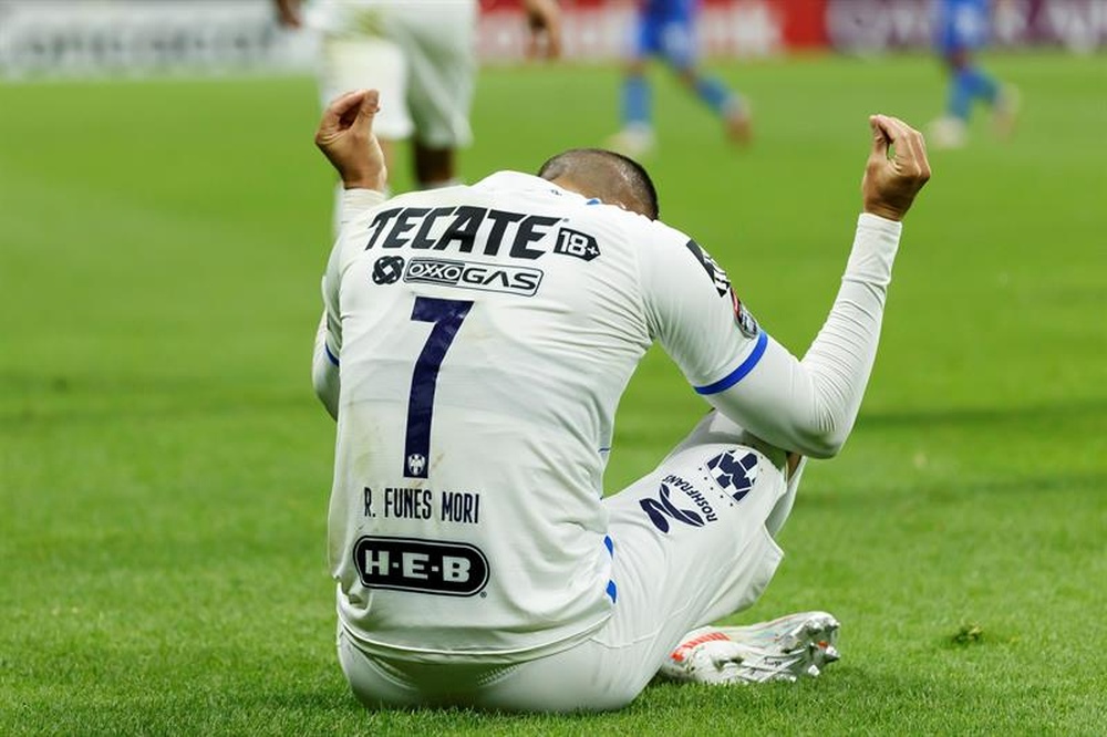 Funes Mori impulsa a Monterrey. EFE