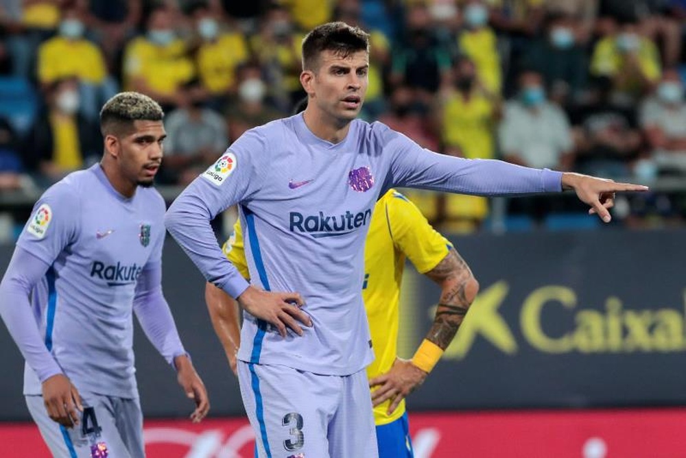 Eduard Romeu spoke about the delicate situation the club is going through. AFP