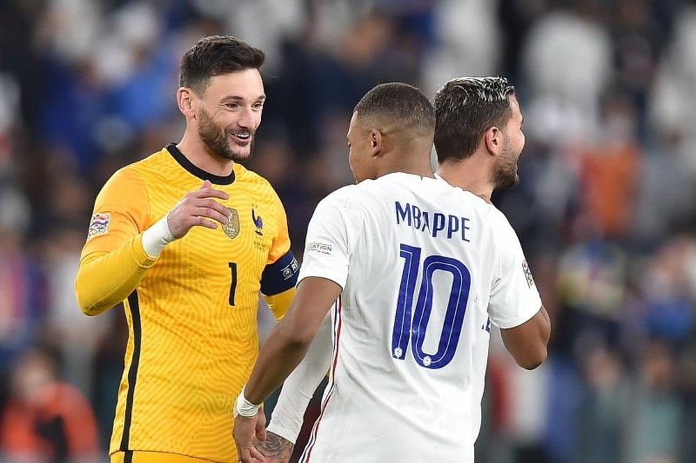 Lloris aimerait voir Mbappé lui succéder en tant que capitaine des Bleus