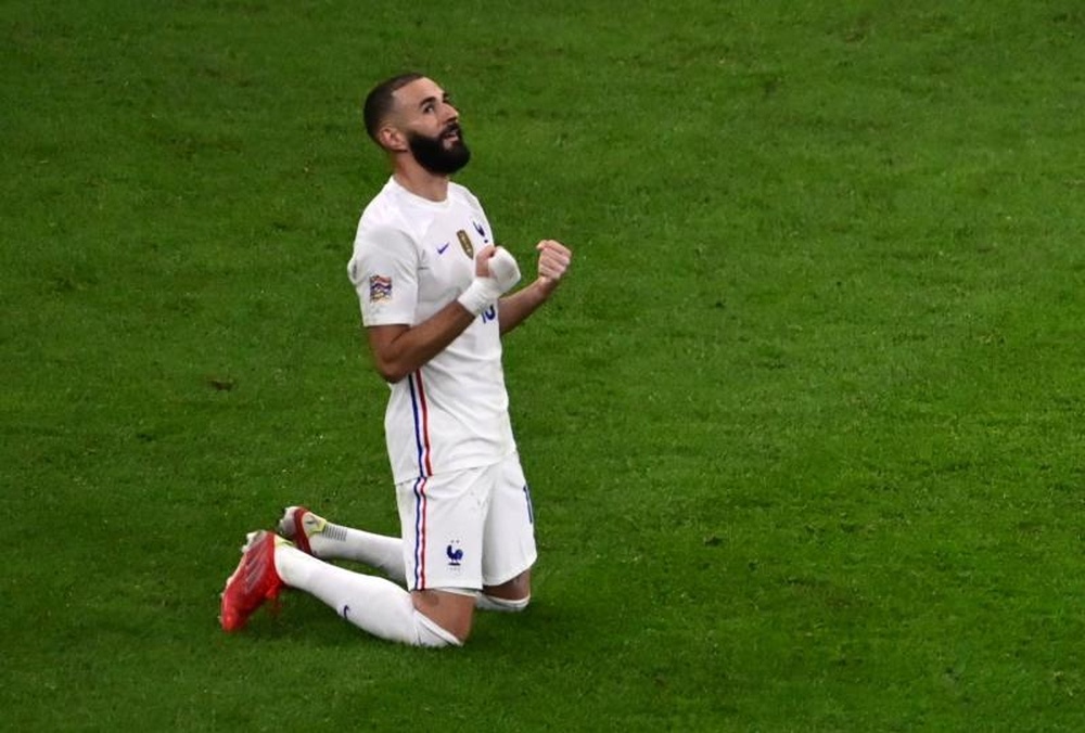 Benzema talked about his current form at Real Madrid. EFE