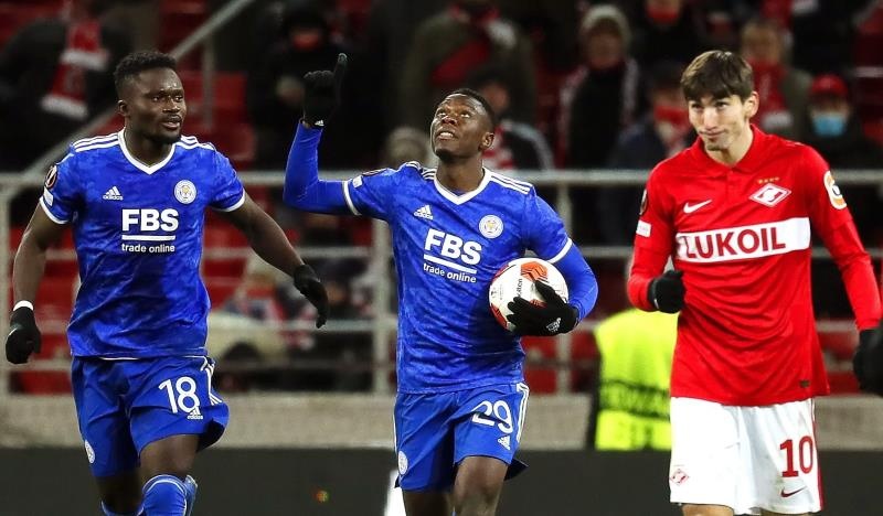 Daka scores four to lead Leicester to a comeback win at Moscow